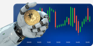 Vækstedømme visning af dashboard for kryptovalutabørsplatform